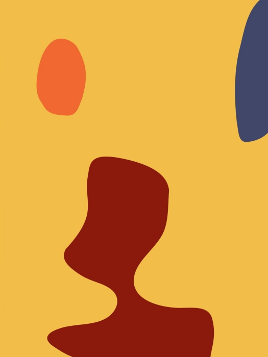 Farbige Abstraktion der digitalisierten Makroaufnahme einer Rinden-Form Platane